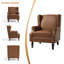 74.4 Cm Wide Wingback Chair-1189578791
