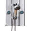 Panneau de douche thermostatique en aluminium