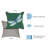 Frontporch Dragonfly Indoor/Outdoor Pillow Green 18" X 18"