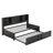 Metal  Daybed With  Trundle-760042765