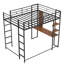 Lit mezzanine double en métal-575785277