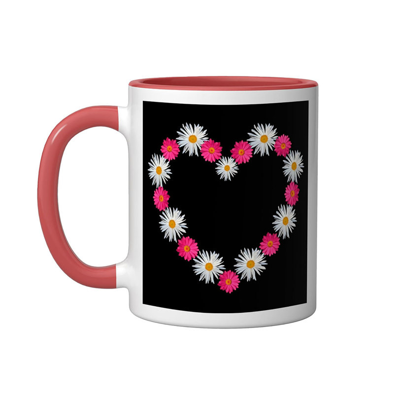 Ceramic Coffee Mug, Red