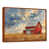 Brown Floater Framed Canvas