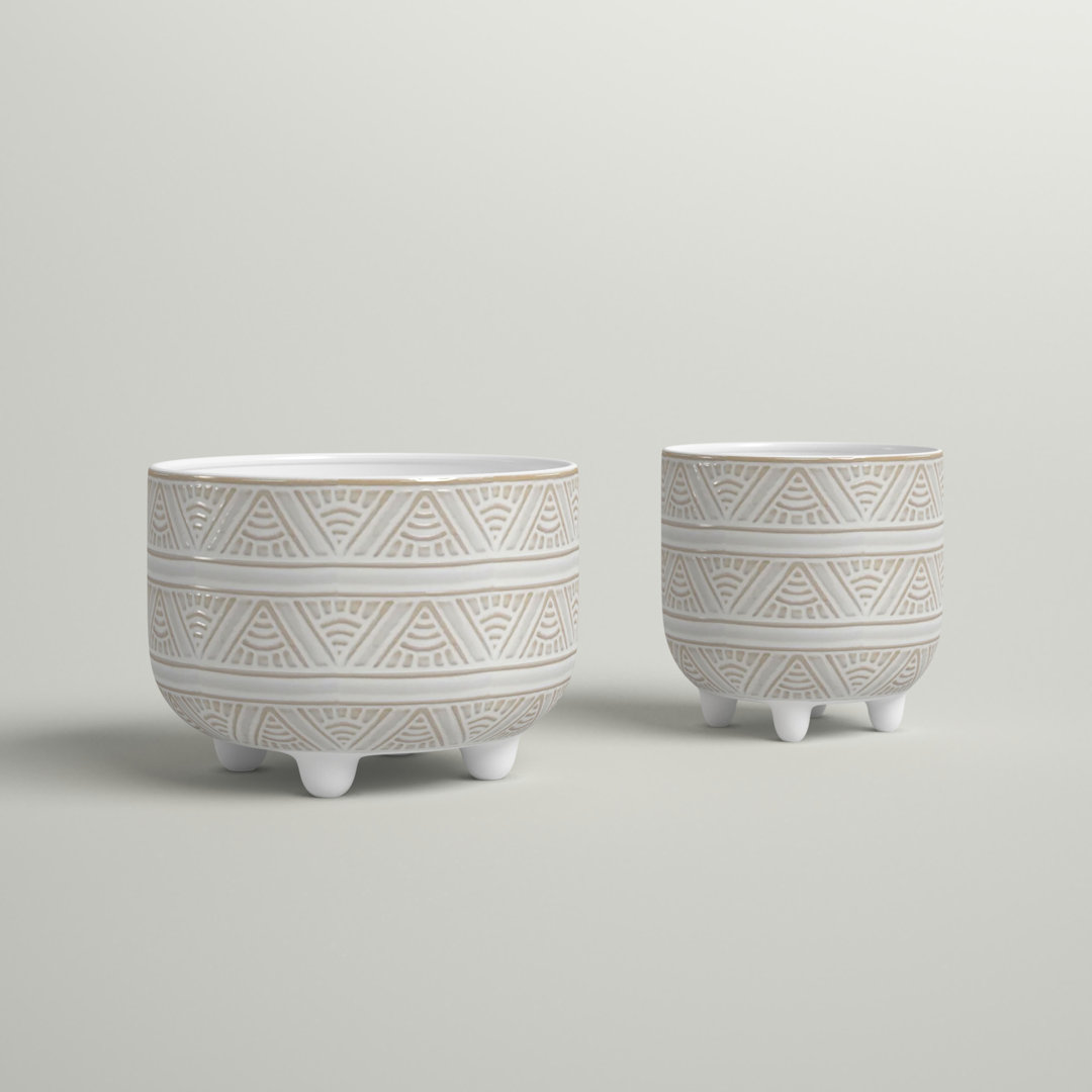 Ceramic Planter Bungalow Rose