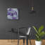«Abstract in Purple I» par Cindy Jacobs, art mural en verre acrylique-2034562881