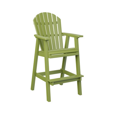 Comfo Back Outdoor Bar Stool