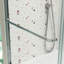 Porte de douche à dérivation - 50 54 po x 70 po, finition chromée, verre trempé de 1/4 po, test de 36 000 fois, fonction de fuite coulissante chromée, installation facile, système de résistance aux fuites-123109311