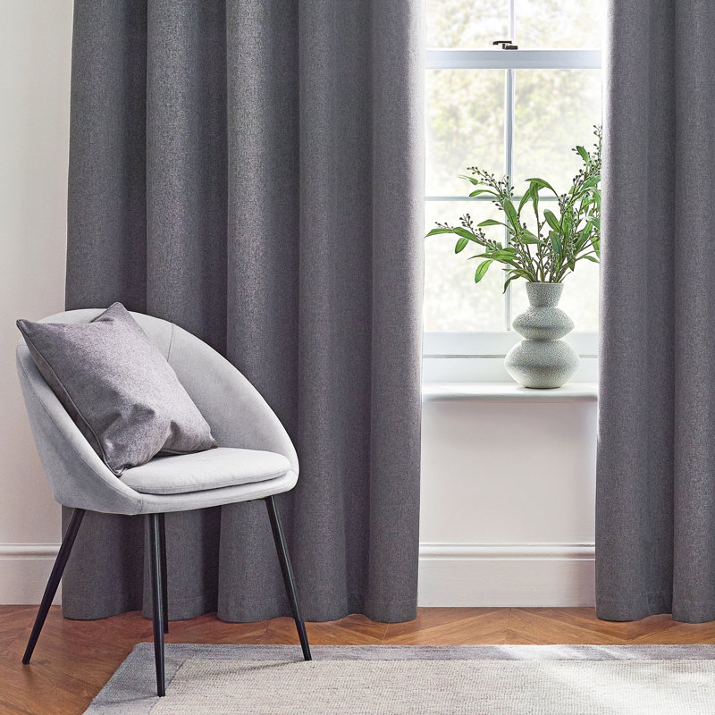 Dawn Square Throw Pillow Cover, Charcoal