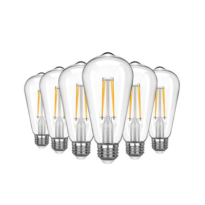 60 Watt Equivalent ST64 E26/Medium (Standard) Dimmable 4000K LED Bulb