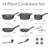 14 - Piece Aluminum Cookware Set-101419857