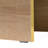 Modern Multi-Storage Rectangle Sofa Table with Golden Wood-1394367986