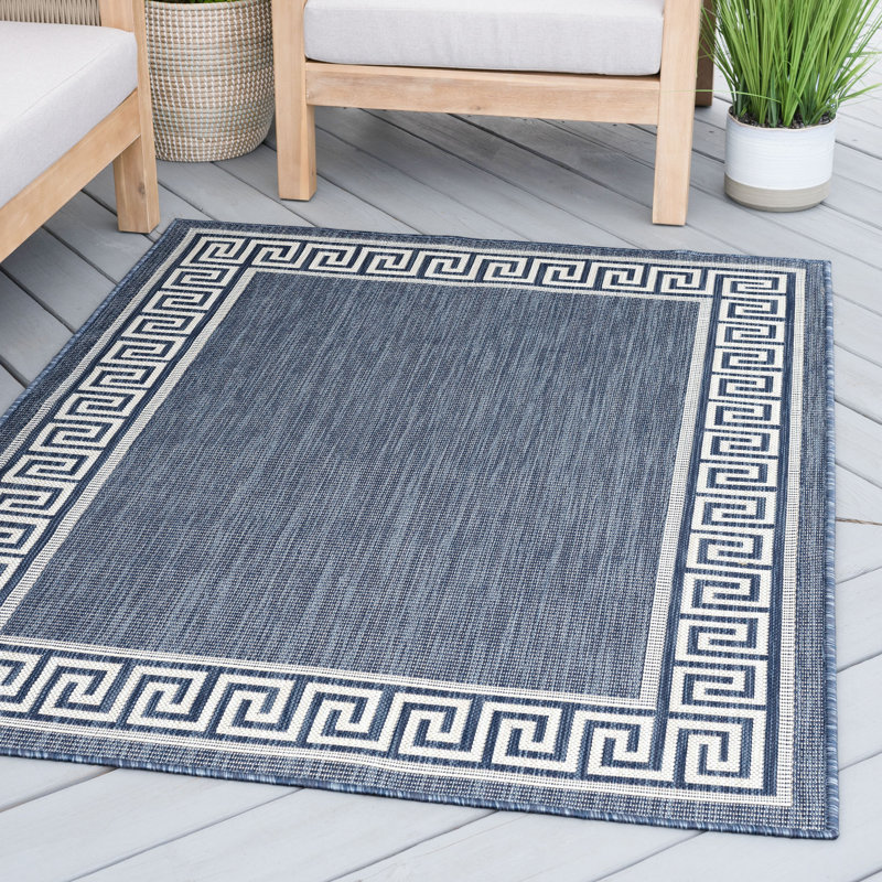 Tapis intérieur et extérieur Seraphine, Rectangle 5 pi 3 po x 7 pi 3 po