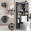 Armoire de rangement au-dessus de la toilette-726094278