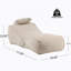 Fauteuil à billes d'extérieur, beige foncé