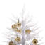 Sapin de Noël artificiel Reef de 1,8 m préilluminé avec lumières DEL et décorations