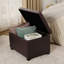 Banc de rangement avec repose-pieds 24 po-118617775