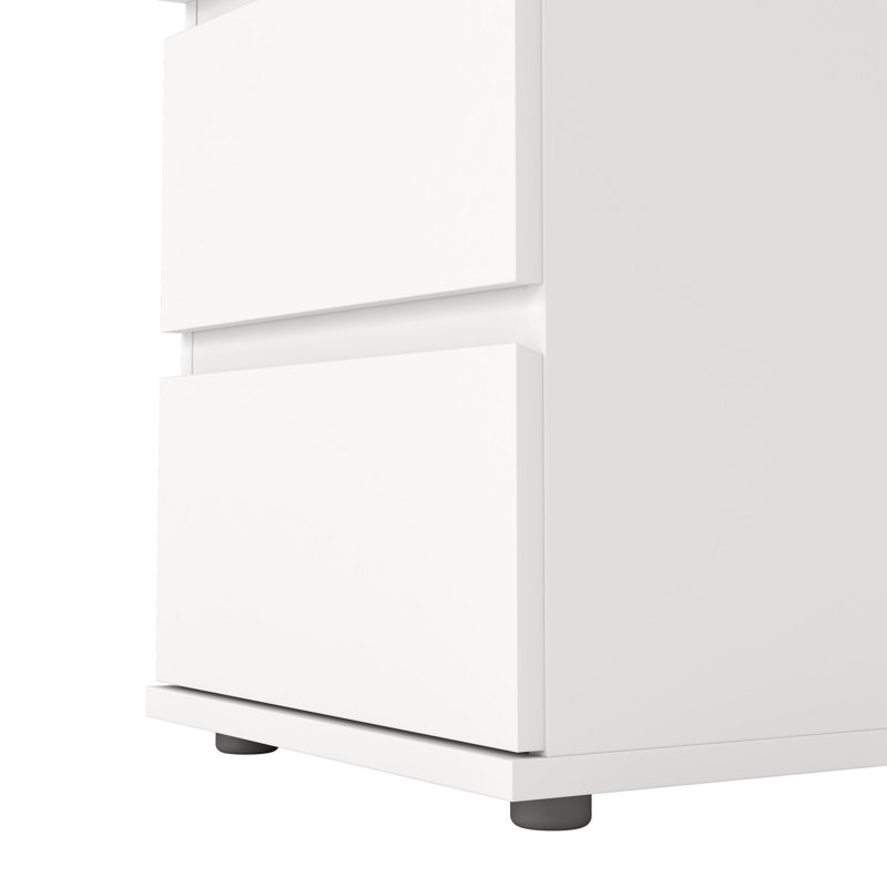 Wigdis 15.83"W 2 - Drawer Nightstand, White