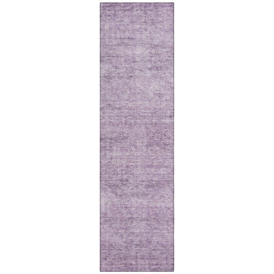 Machine Washable Indoor/Outdoor Chantille ACN1163 Lavender Rug