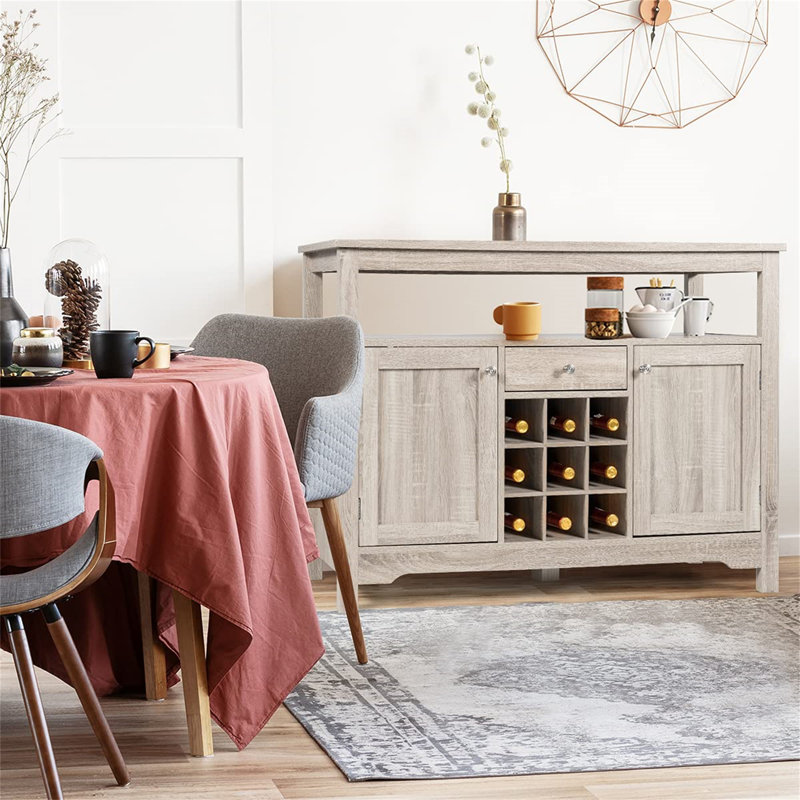 Foland Bar Cabinet, Grey