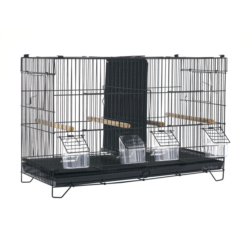Willow 24'' Bird Cage, Black