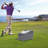 OUKANING Automatic Golfball Dispenser 140 Balls Golf Training Practice Machine
