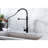 Pull-down Sprayer Stainless Steel Modern Kitchen Faucet For Professional Use