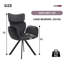 Fabric Upholstered Wing Back Armchair