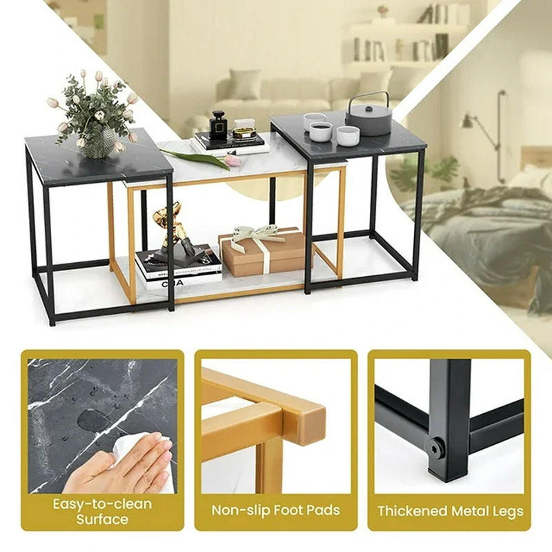 Shoiab Nesting Coffee Table