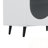 Wood Mehl with 4 Acrylic Doors-1015070921