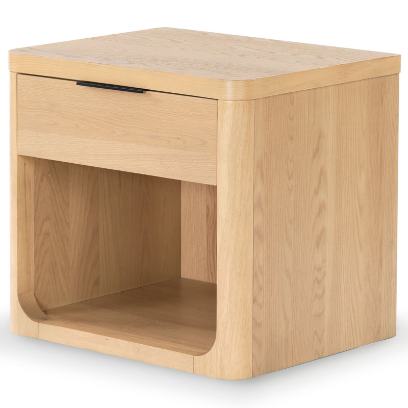 Table de chevet 1 tiroir Altus, Naturel