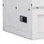 Commode lit escamotable en pin massif avec station de charge et grand tiroir de rangement pour bureau à domicile ou petite pièce-1160822647