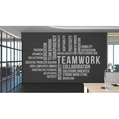 Teamwork Wall Decal Office Sticker