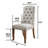 Emmalee 20'' H Tufted Upholstered Parsons Chair