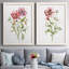 Fleurs sauvages - Toile encadrée de qualité supérieure - prête à être accrochée-1659390922-1659390925
