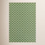 Icon Green Geometric Outdoor Rug