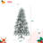 Pre-Lit Spruce Snow Flocked Christmas Tree, Artificial Hinged Xmas Tree With 300 Multi-Color LED Lights, 8 Flashing Modes &790 Snow Branch Tips, Holiday Office Home Décor