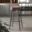 Dondi 2-Piece Adjustable Height Barstools Home Kitchen Industrial Furniture Kitchen Chair