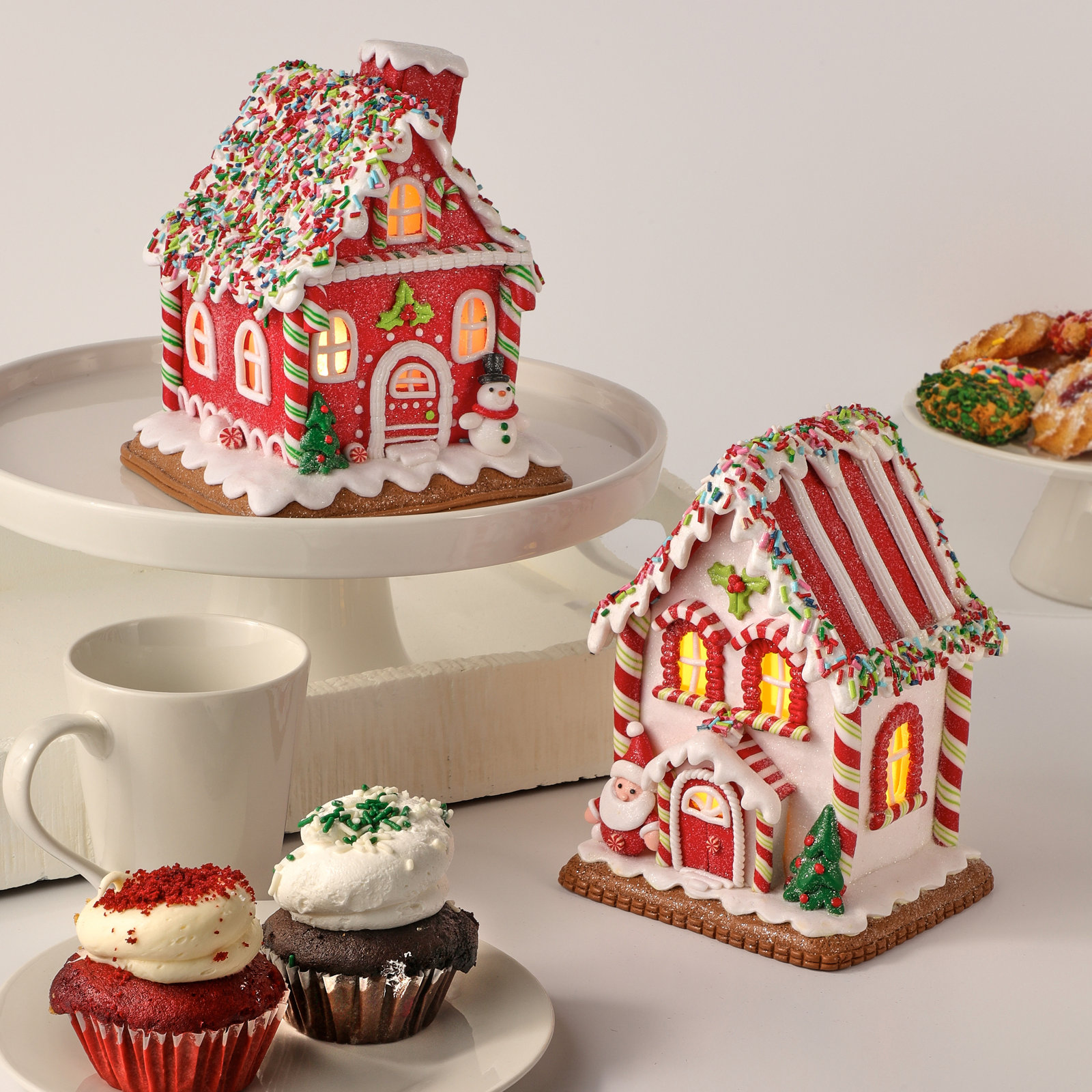 2-Piece Cookie Sprinkles House Accent Set