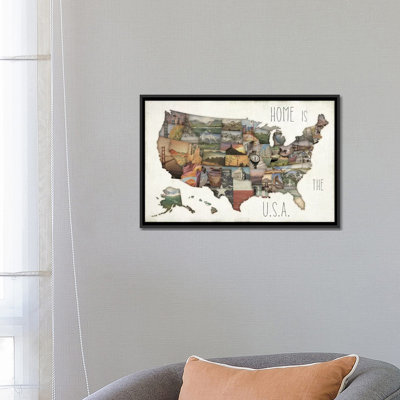 Instastates IX, impression sur toile tendue