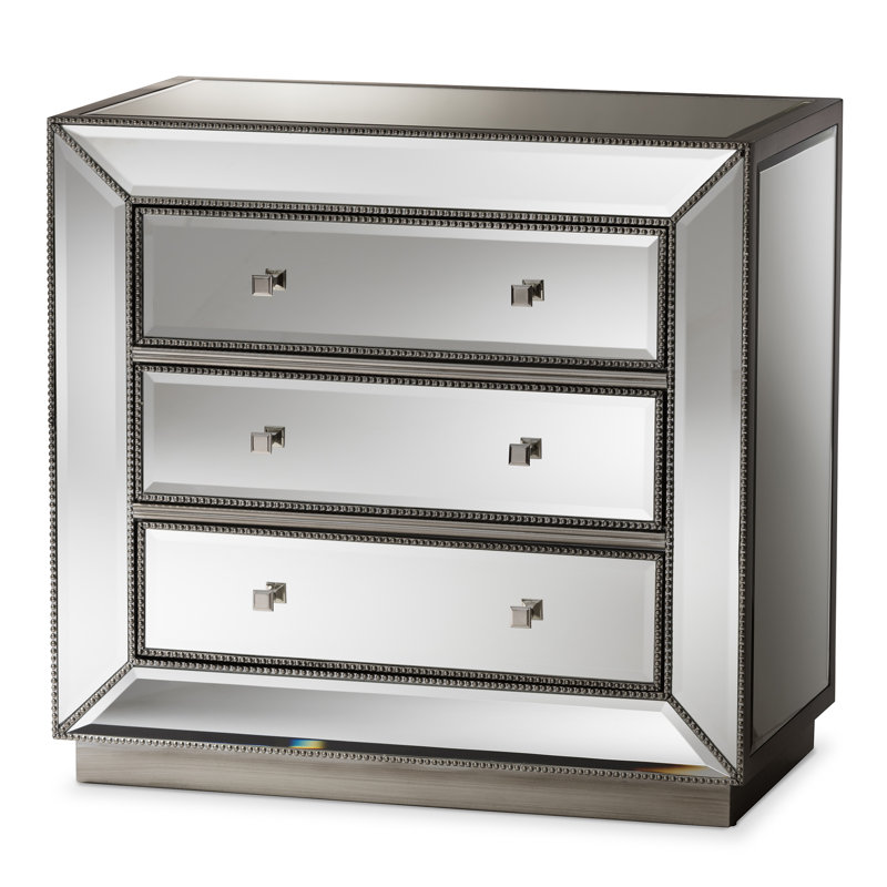 Commode décorative 3 tiroirs Kaplan