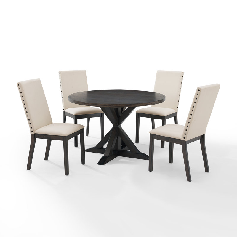 Dunblane 4 - Person Pedestal Dining Set