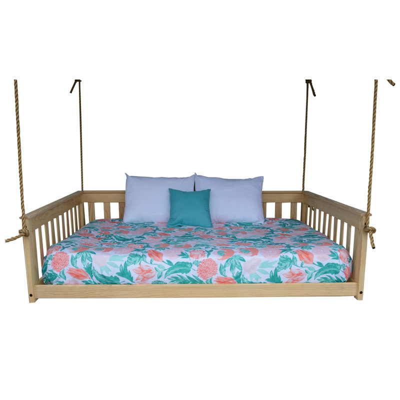 Carol Solid Wood Daybed, Unfinished, Full