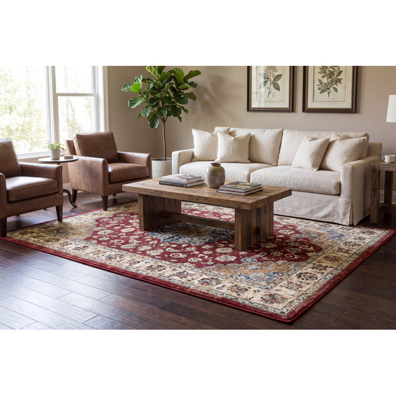 Attell Oriental Indoor Rug, Rectangle 5'3" x 7'7"