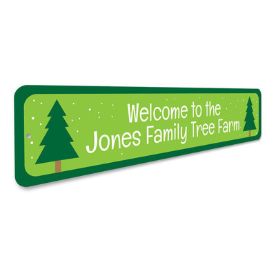 Tree Farm Aluminum Sign