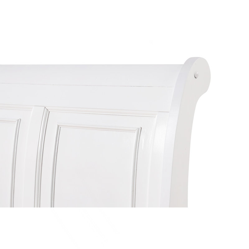 Lit simple, blanc, Twin, White