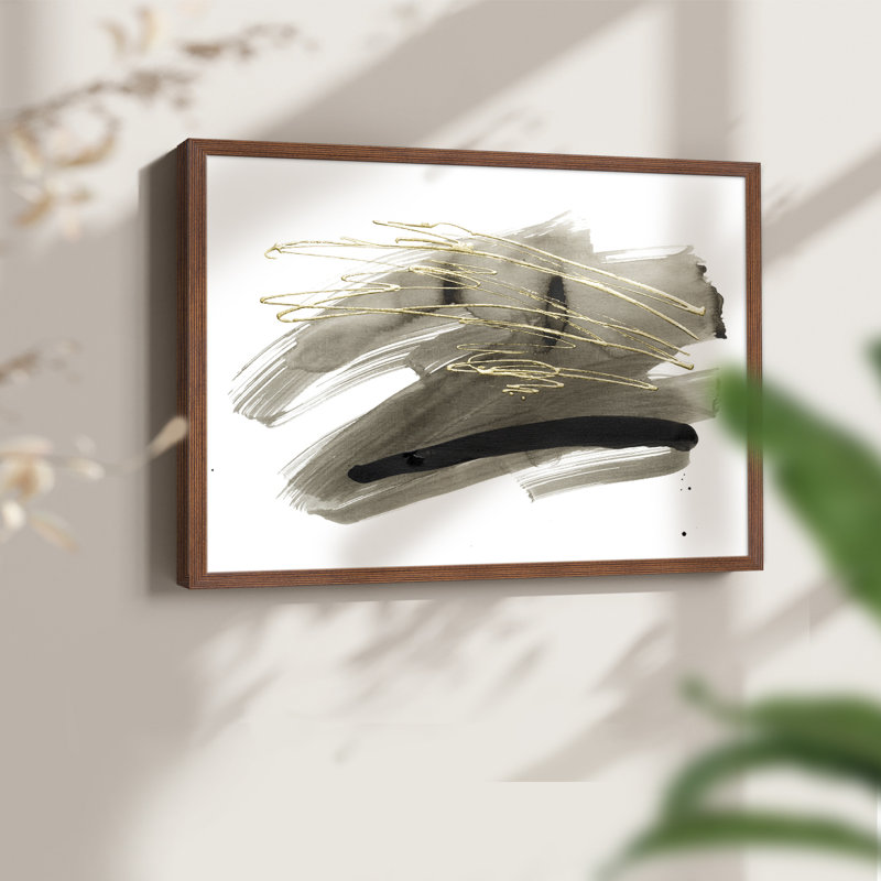 Freedom II -Framed Print - Restickable, Walnut, 22" H x 28" W