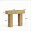 Wooden Rectangle End Table