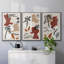 «Soft Palms I», reproduction sur toile 3 pièces-91887522-91887528