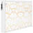 Modern Queen-size Bed, White, Pattern, Led Under, Outlet , Print, Under, Built-in