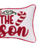 Tis The Season Candy Cane Pillow